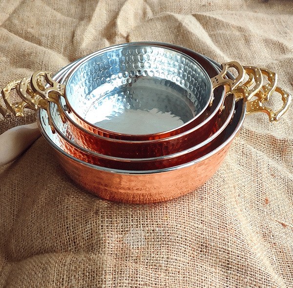 Large Copper Pan - 1