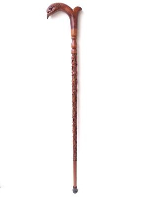 Maun Ağacı El Oyması Baston - 5