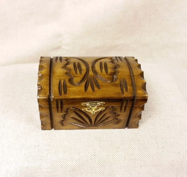 Oyma Sandık - Çizgi Motif - 1